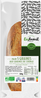 Graine de courge BIO, Monfournil (400 g)