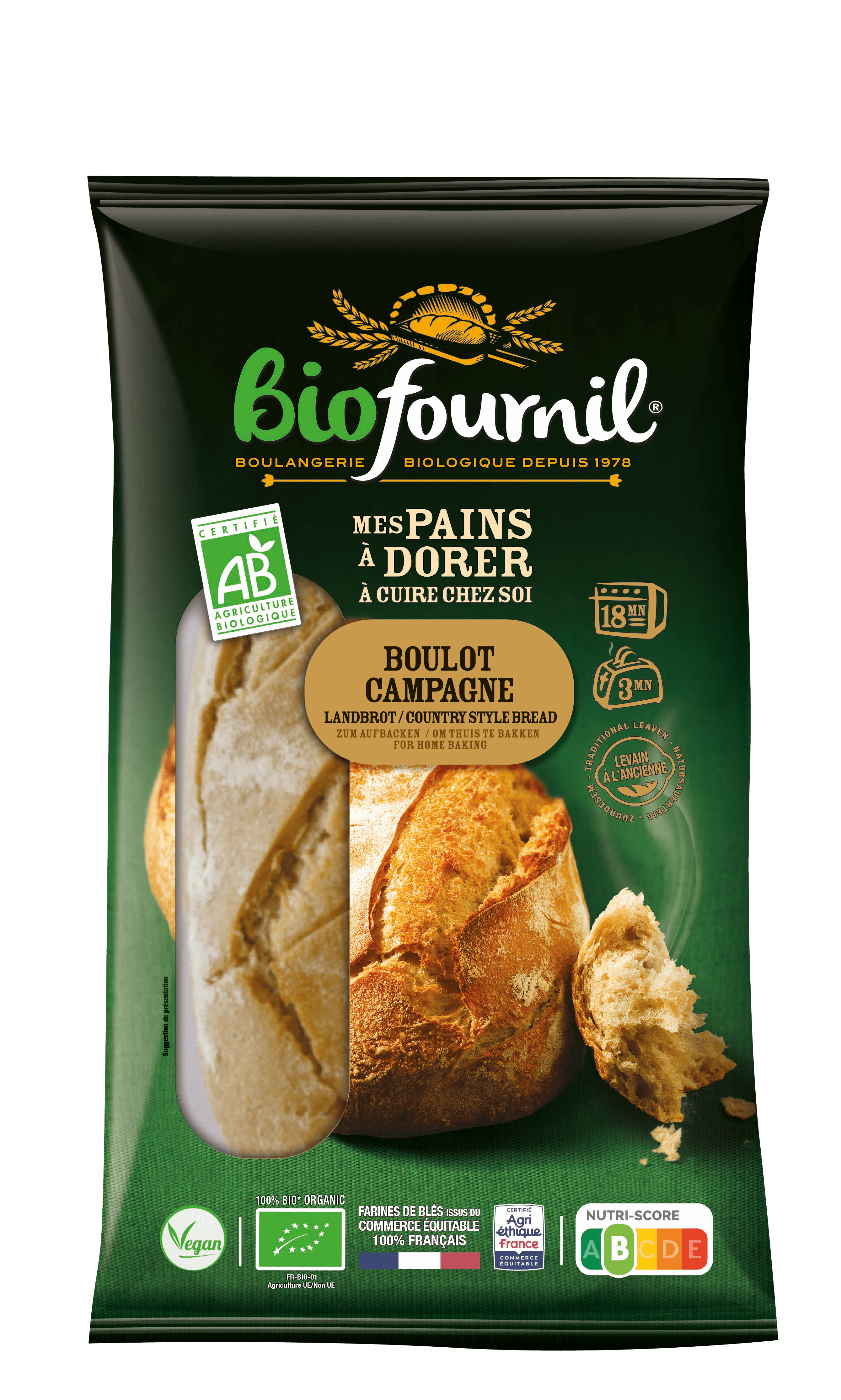 Country style bread