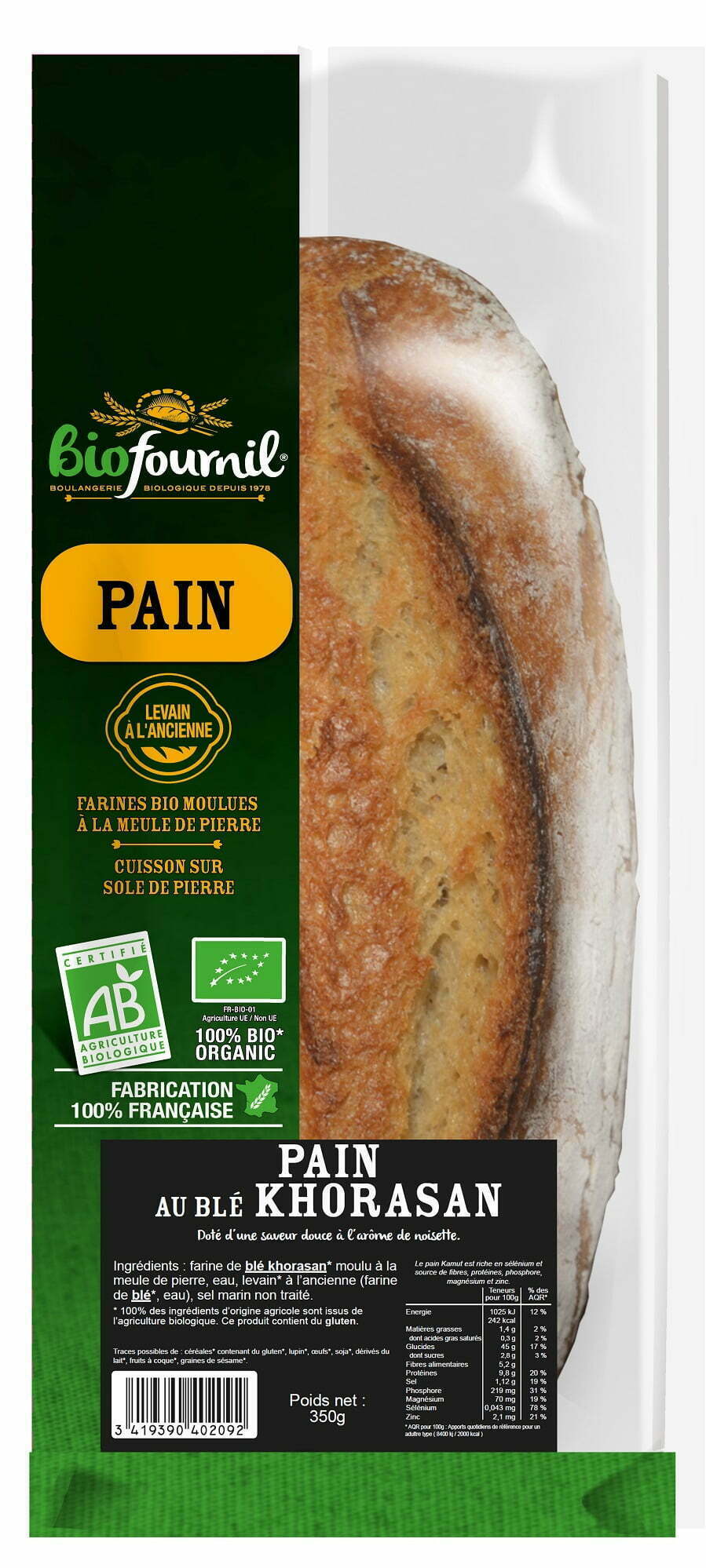 Khorasan Wheat Bread
