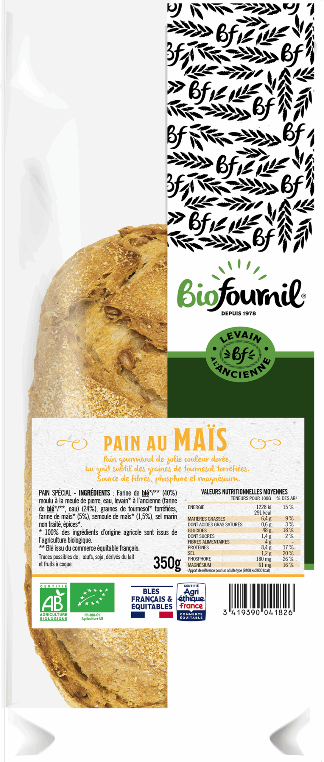 PACK_PAIN AU MAÏS