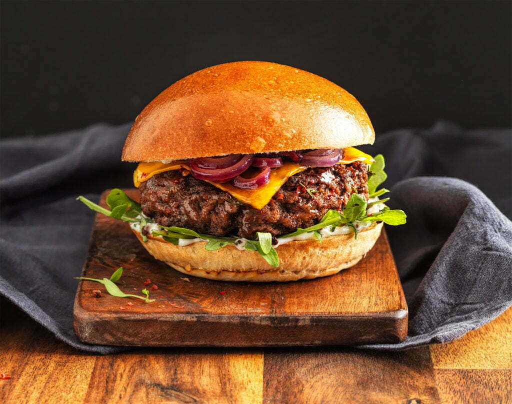 Burger brioché gourmand Biofournil