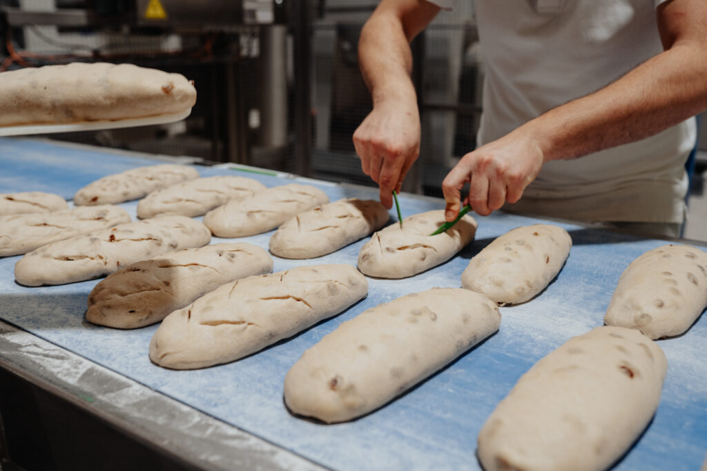 Scarification, pâtons, boulanger, fabrication