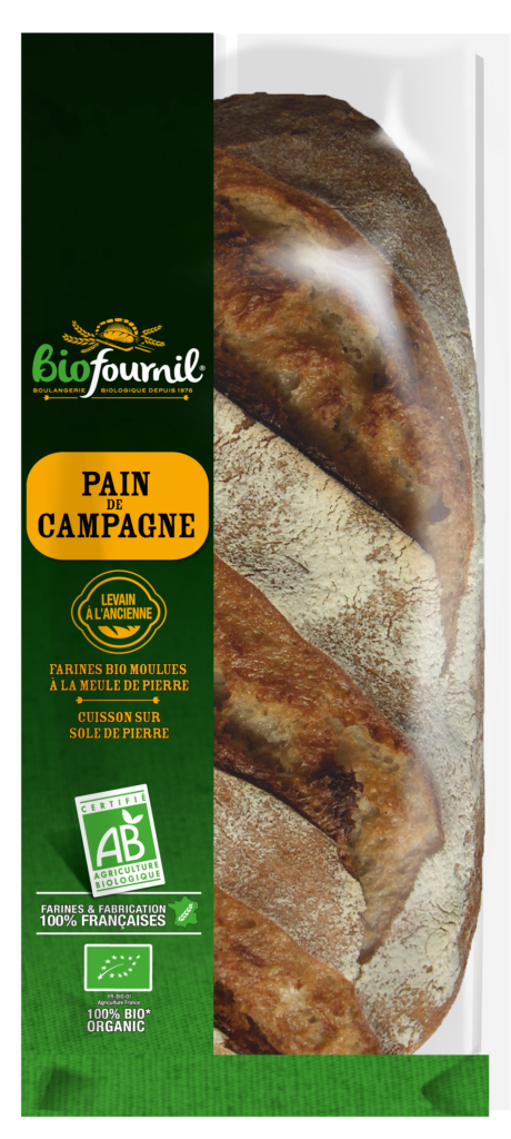 Packshot, pain de campagne, ancienne charte graphique, image plus foncé, n'est pas éco-encrer