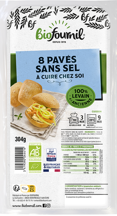 PACK_8 PAVES SANS SEL