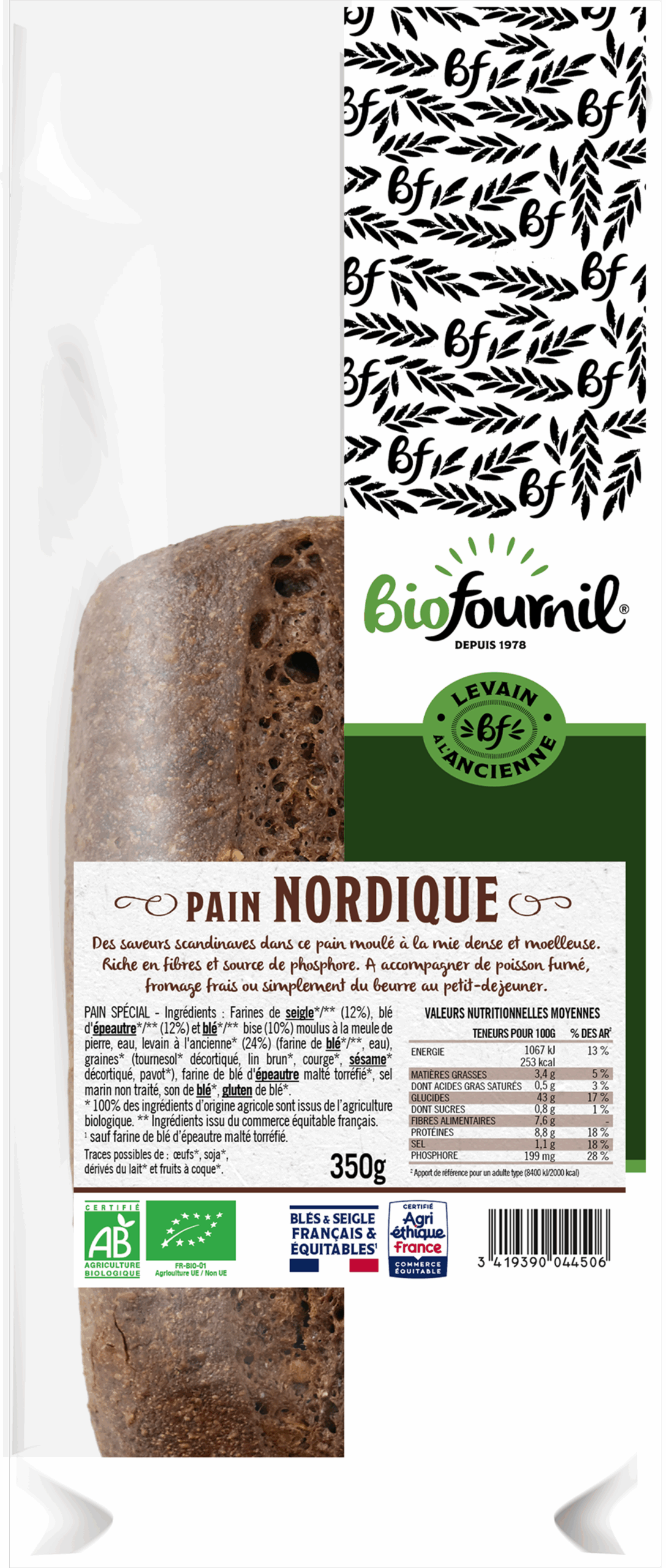 PACK_PAIN NORDIQUE