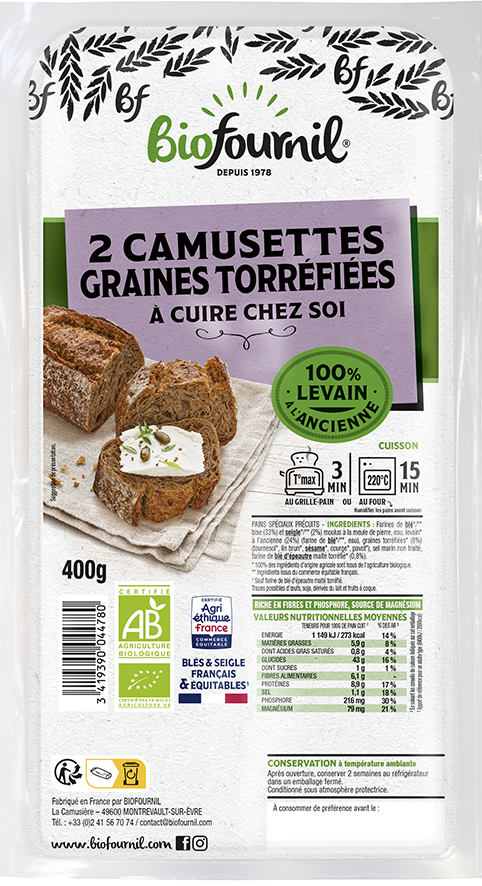 PACK_2 CAMUSETTES GRAINES TORREFIEES